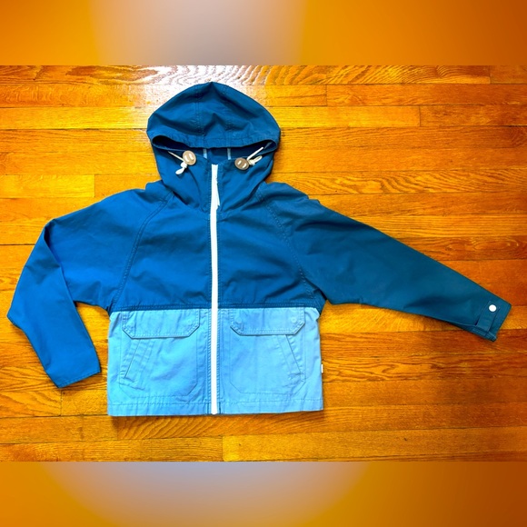 Levi’s White Tab Blue/Light Blue Hooded Jacket - Picture 1 of 12